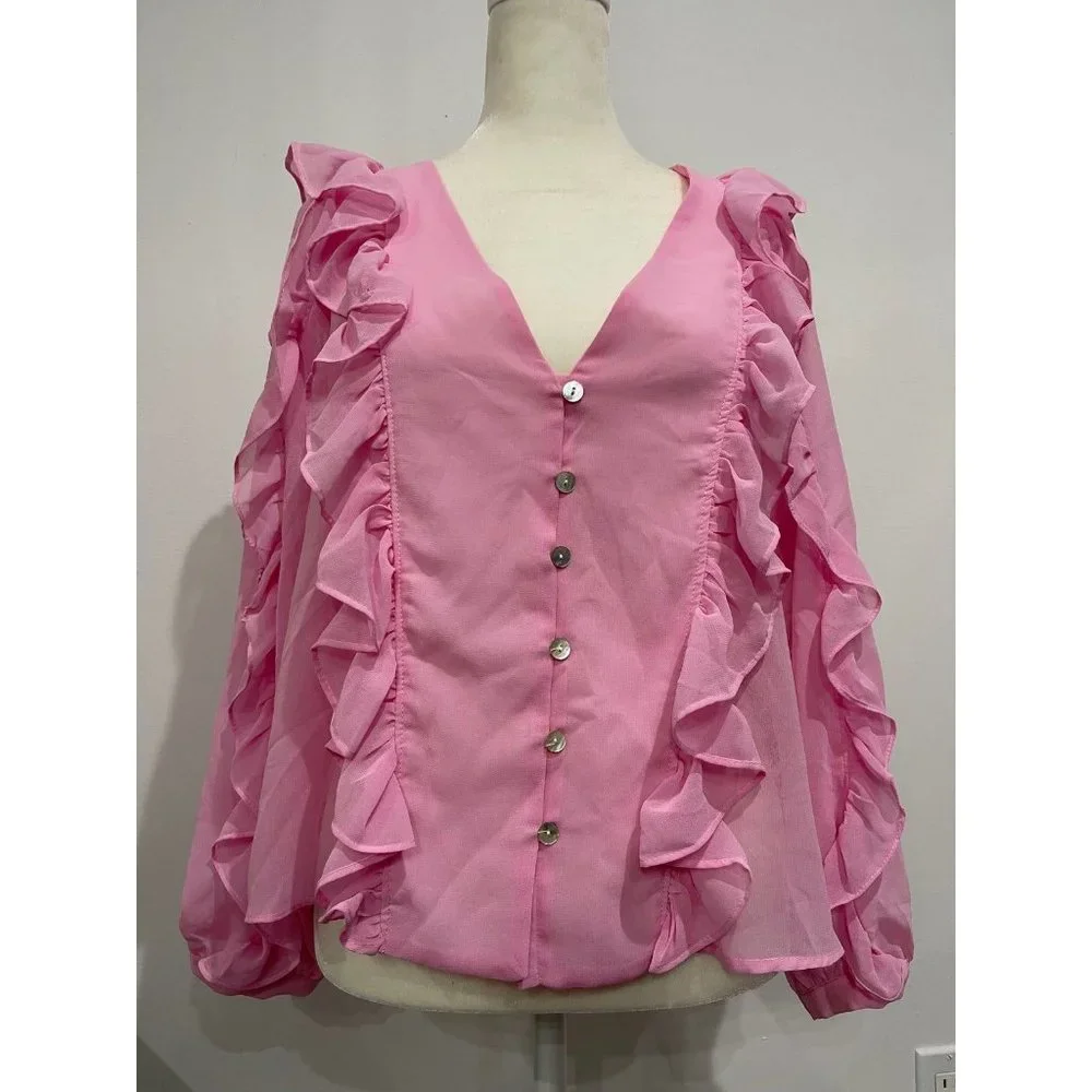 NWT Zara Blouse - Picture 1 of 5